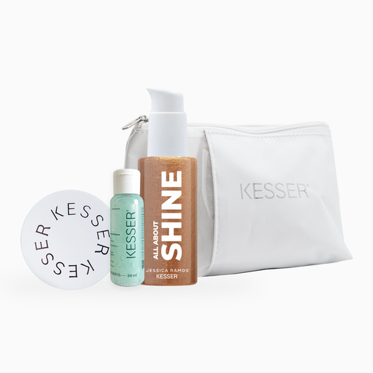 Travel Kit + All about Shine - cor sun kiss (bronze)